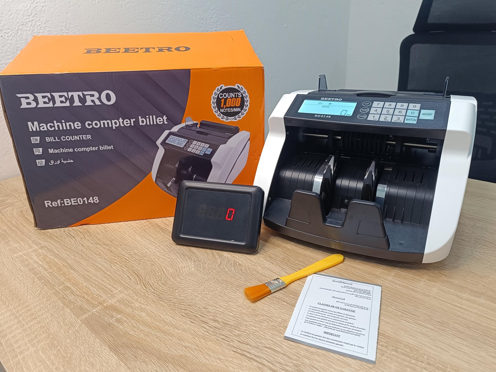 Compteuse de Billet Beetro